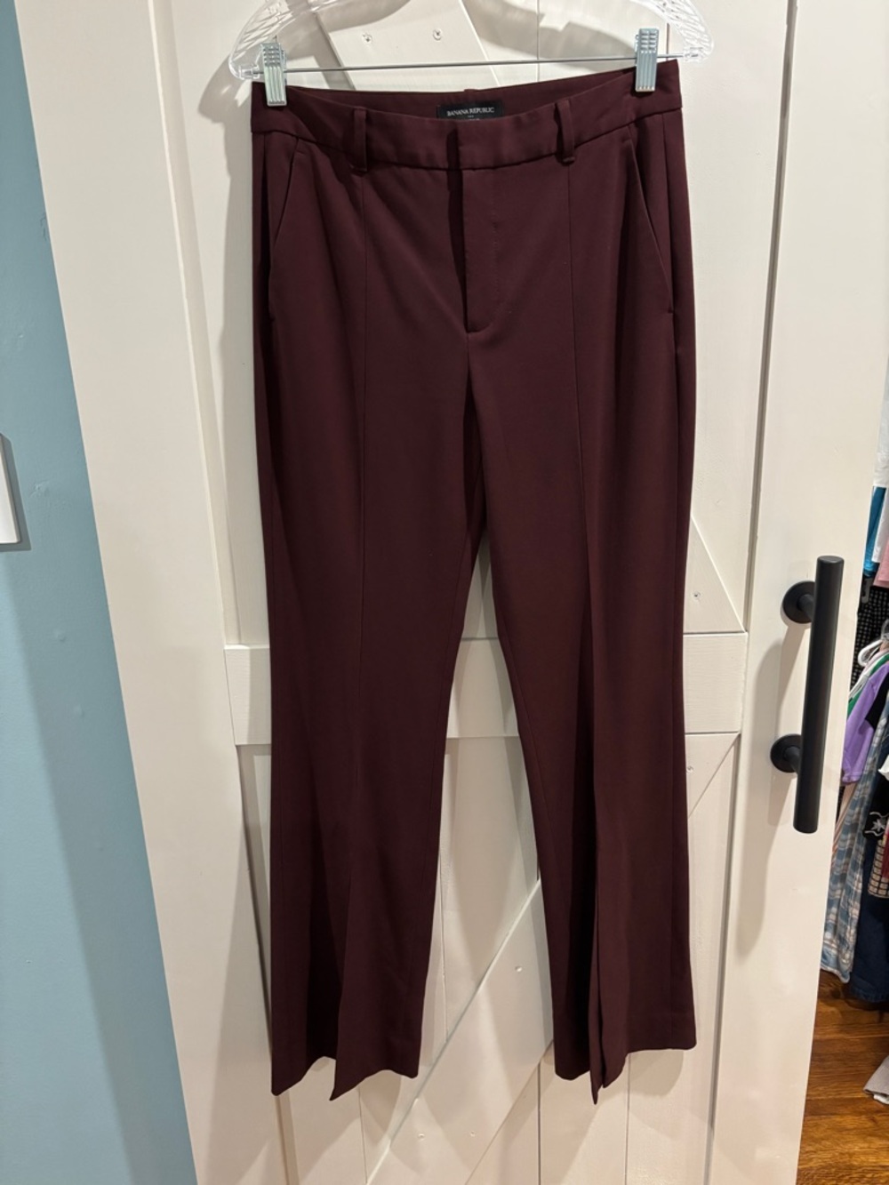 Banana Republic Women's Maroon Dress Pants